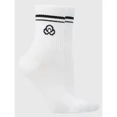BSOUL - Pack 2 Calcetines Mujer Quarter Blanco