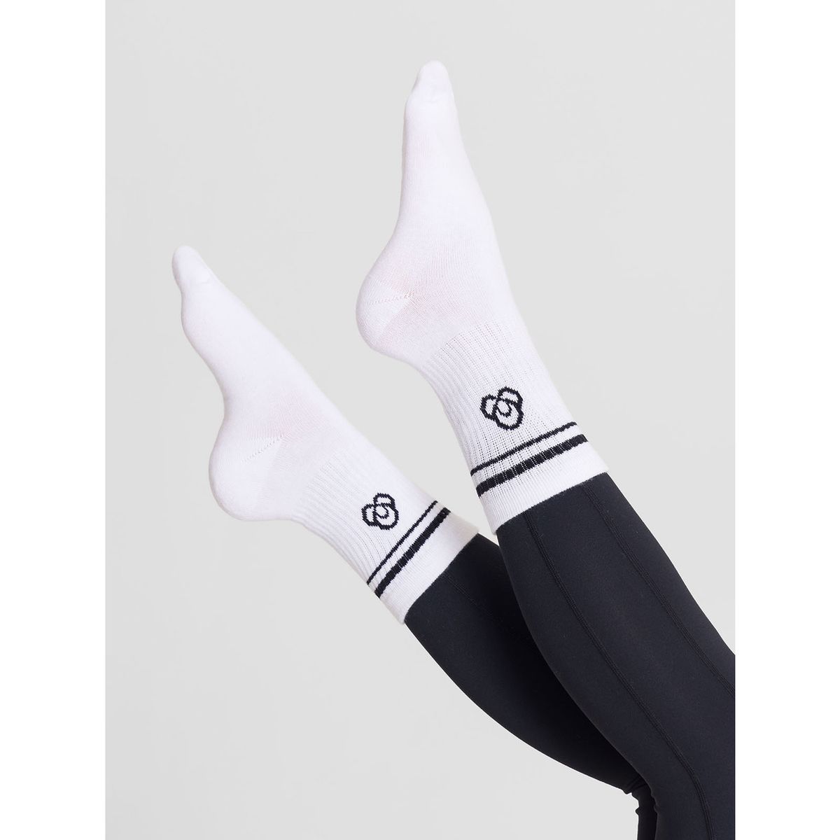 BSOUL - Pack 2 Calcetines Mujer Quarter Blanco BSOUL