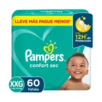 Pañal Confort Sec XXG x60 Uds