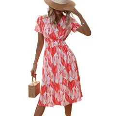BLWOENS - Vestido Mujer - Rojo