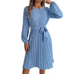 BLWOENS - Vestidos casuales de para mujeres - Azul