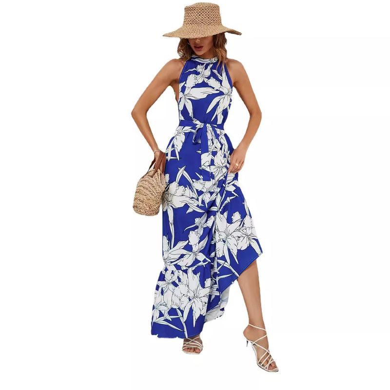 BLWOENS - Vestidos casuales de verano para mujeres - Azul