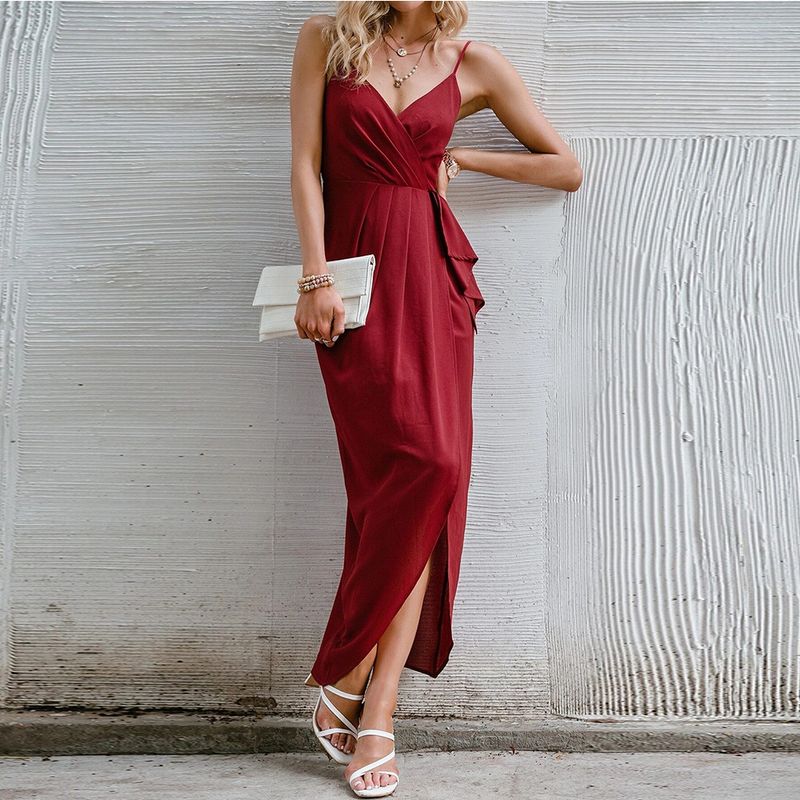 BLWOENS - Vestido Mujer - Rojo