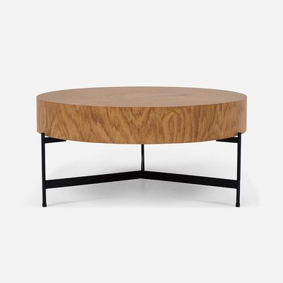 Imagen 2 del producto Mesa de Centro Sembe 78,2 x 78,2 cm Café/Negro