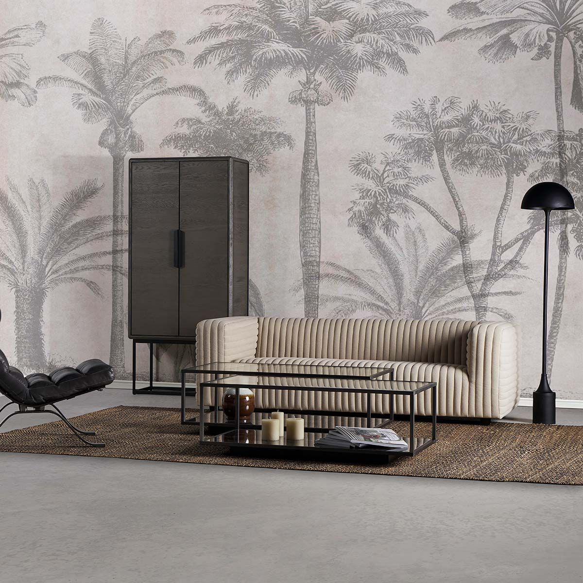 ROSEN - Mesa de Centro Gretta 120 x 60 cm Negro