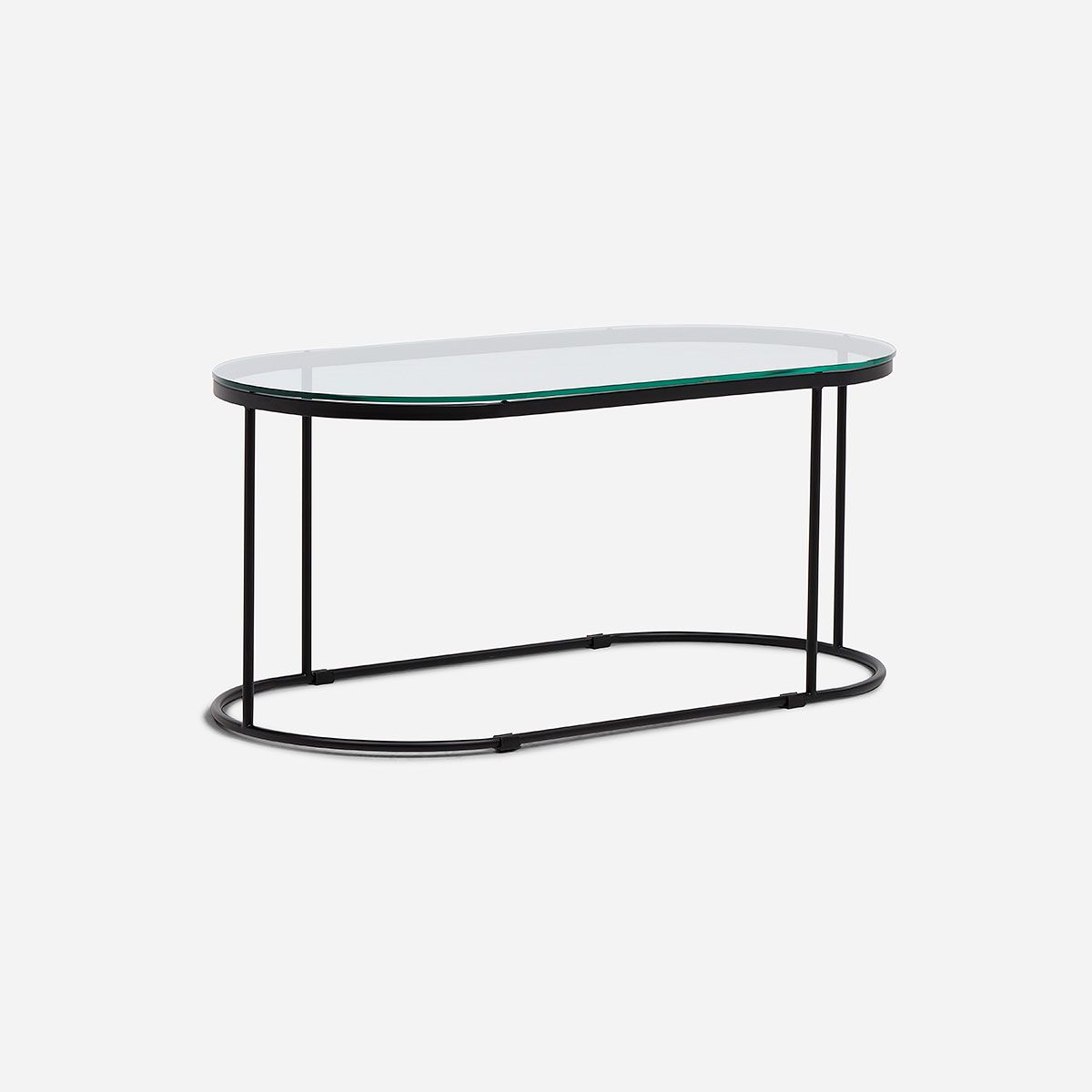 ROSEN - Mesa Centro Charis 100 x 50 cm Negro