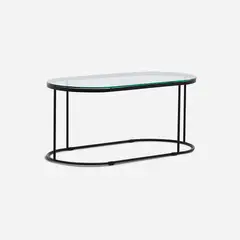 ROSEN - Mesa Centro Charis 100 x 50 cm Negro