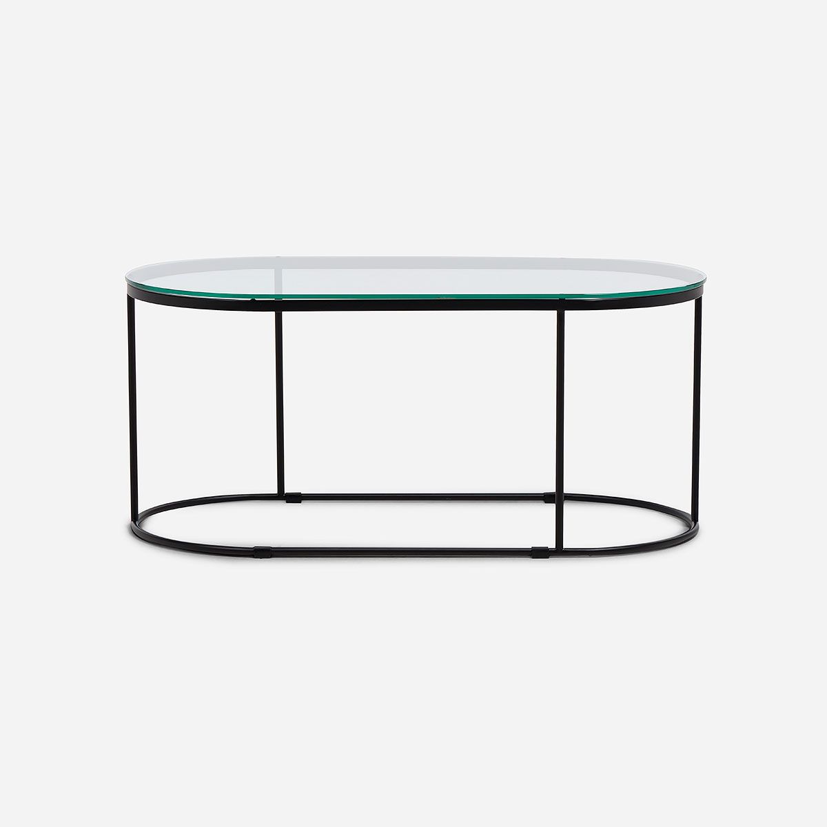 ROSEN - Mesa Centro Charis 100 x 50 cm Negro