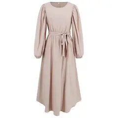 BLWOENS - Vestidos casuales de para mujeres - Beige