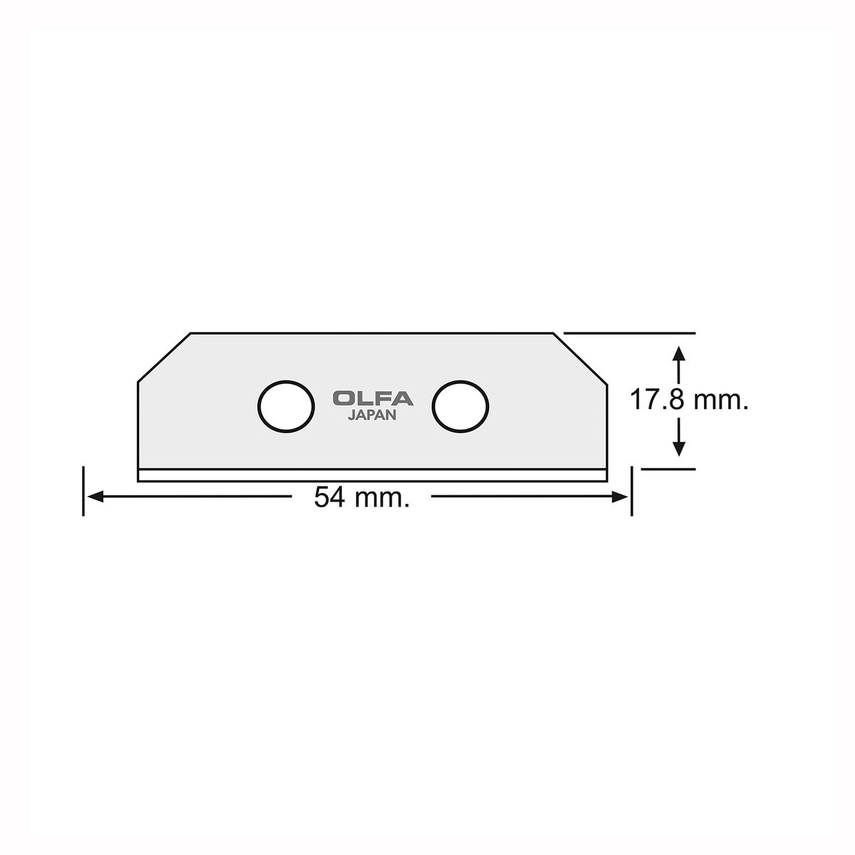 OLFA - Repuesto Cuchillo SK-8