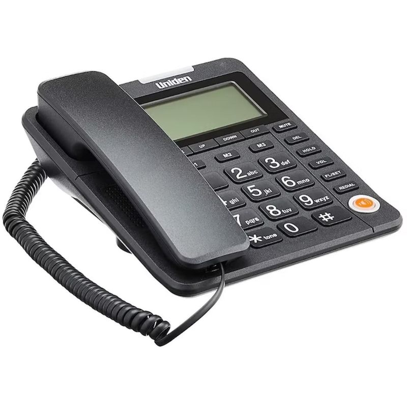 UNIDEN - TELEFONO SOBREMESA MLIBRES C/ID NEGRO 7408 UNIDEN