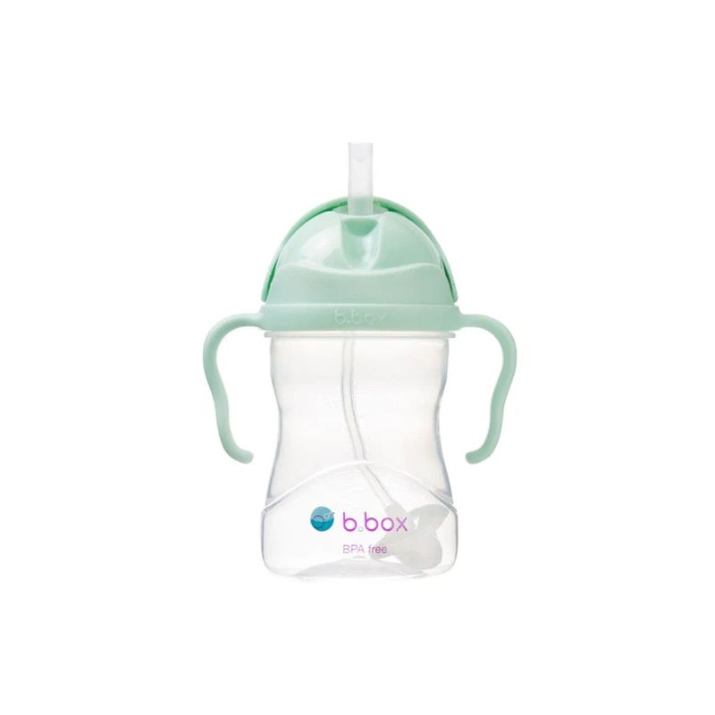 GENERICO - Vaso Con Bombilla Sippy Antiderrame BBox - Pistachio