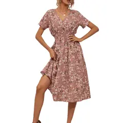 BLWOENS - Vestido Mujer - Rosado