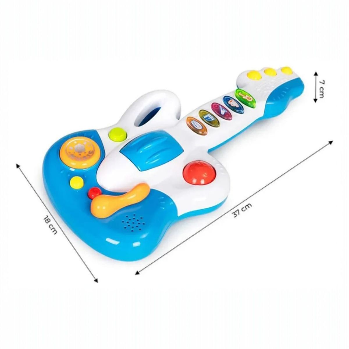 HUANGER - Guitarra Electrica Musical con Luces