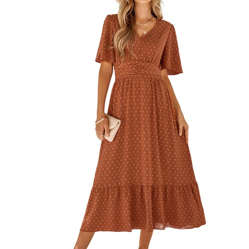BLWOENS - Vestido Mujer - Café