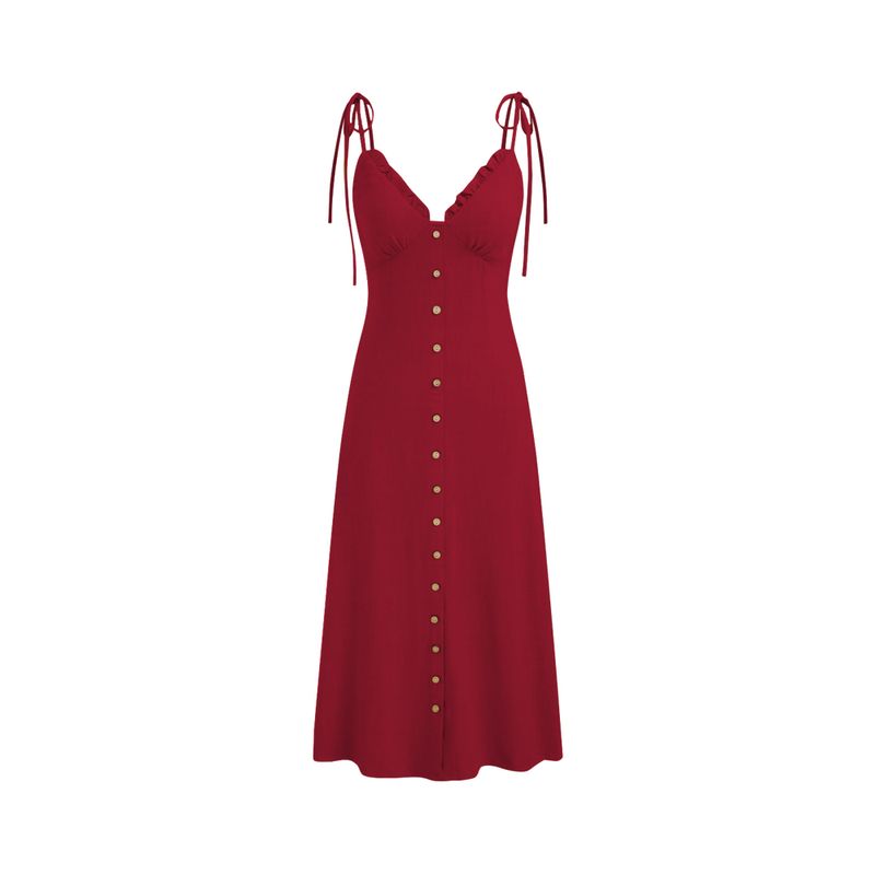 BLWOENS - Vestido Mujer - Rojo