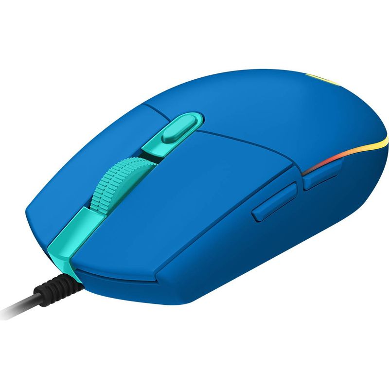 LOGITECH - Mouse Gamer Logitech G203 Lightsync Azul