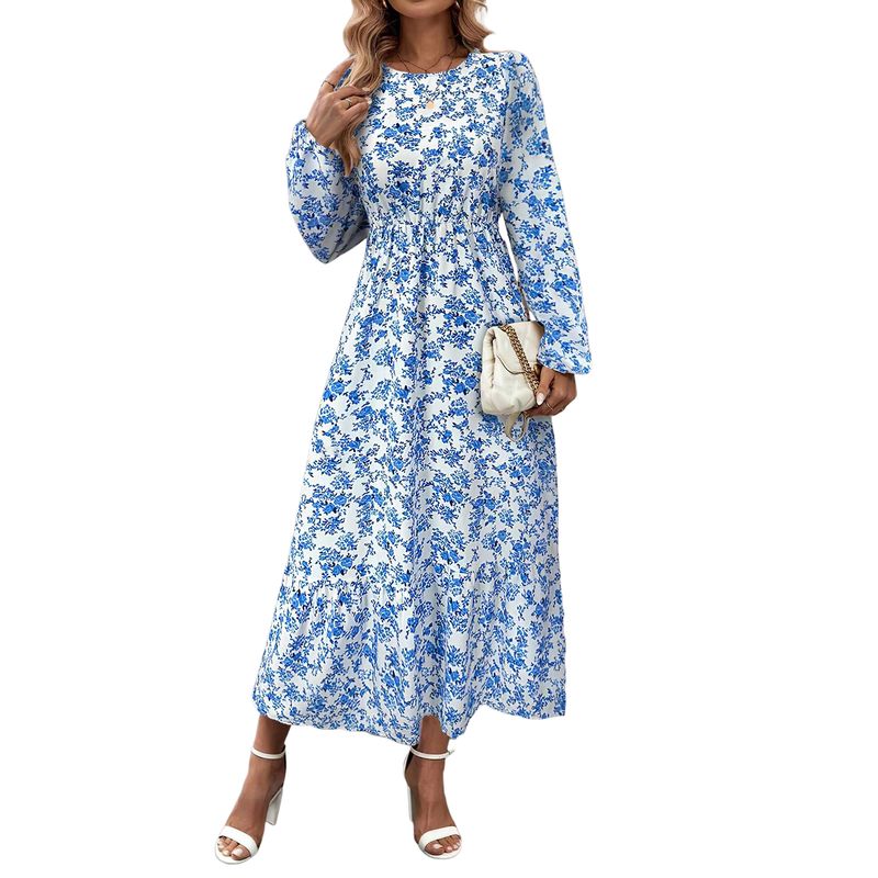 BLWOENS - Vestidos casuales de para mujeres - Azul