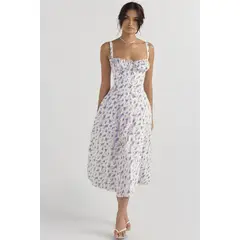 BLWOENS - Vestido casual para Mujer-Púrpura