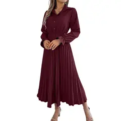 BLWOENS - Vestidos casuales de para mujeres - Rojo