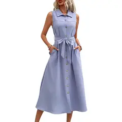 BLWOENS - Vestido Mujer - Azul