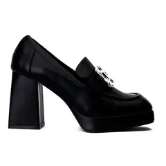 CHINITOWN - Mocasín Casual Mujer Negro Matts