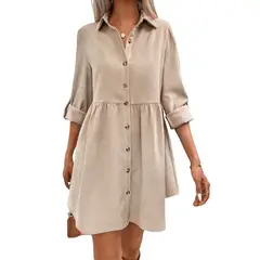 BLWOENS - Vestido Mujer - Beige