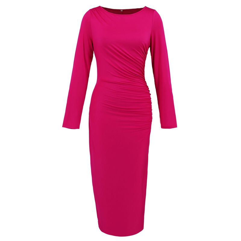 BLWOENS - Vestidos casuales de para mujeres - Rosa