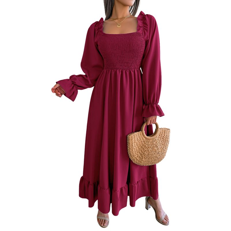 BLWOENS - Vestidos casuales de para mujeres - Rojo