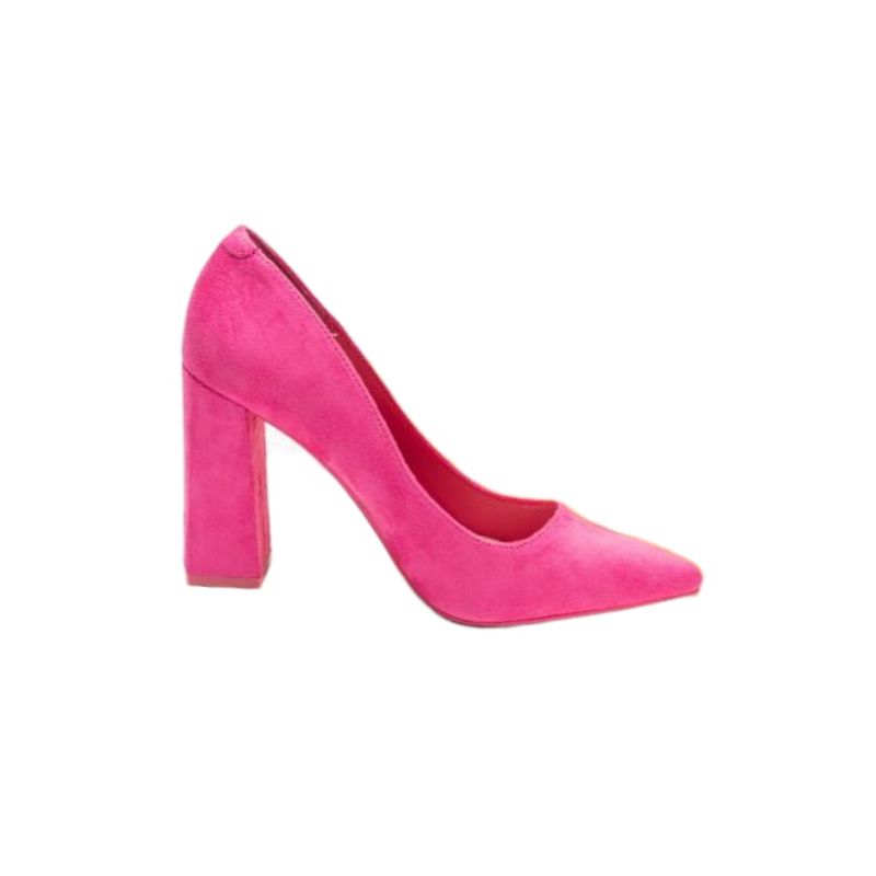HERIEL - Zapato Gamuza Taco Colores.