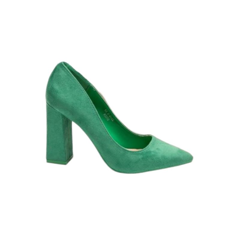 HERIEL - Zapato Gamuza Taco Colores.