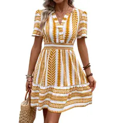 BLWOENS - Vestido Mujer - Amarillo