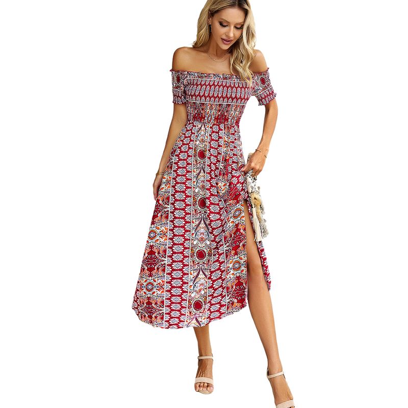 BLWOENS - Vestido Mujer - Rojo