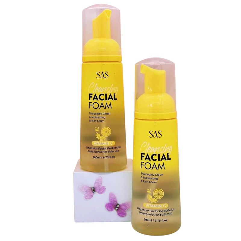 GENERICO - Limpiador Facial De Espuma Burbujas VITAMINA C  Sas