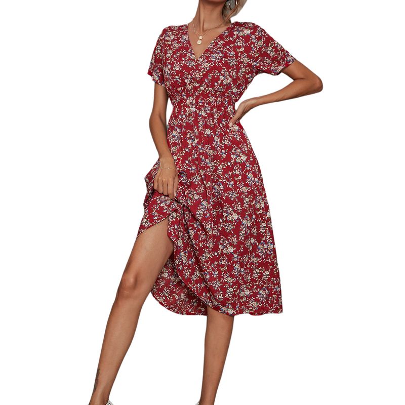 BLWOENS - Vestido Mujer - Rojo