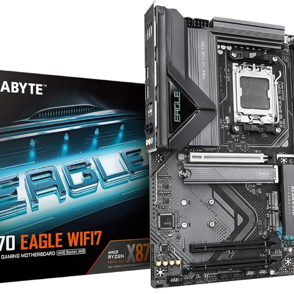 GIGABYTE - MB sAM5 AMD - Gigabyte X870 EAGLE WIFI7 - 4x DDR5 - ATX