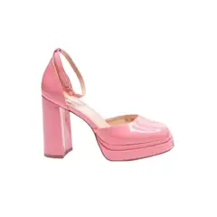 HERIEL - Zapato Charol Taco Colores Mujer.