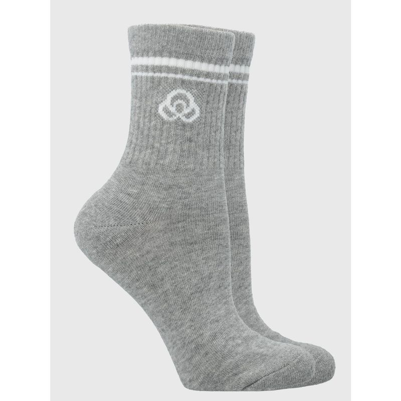 BSOUL - Pack 2 Calcetines Mujer Quarter Gris BSOUL