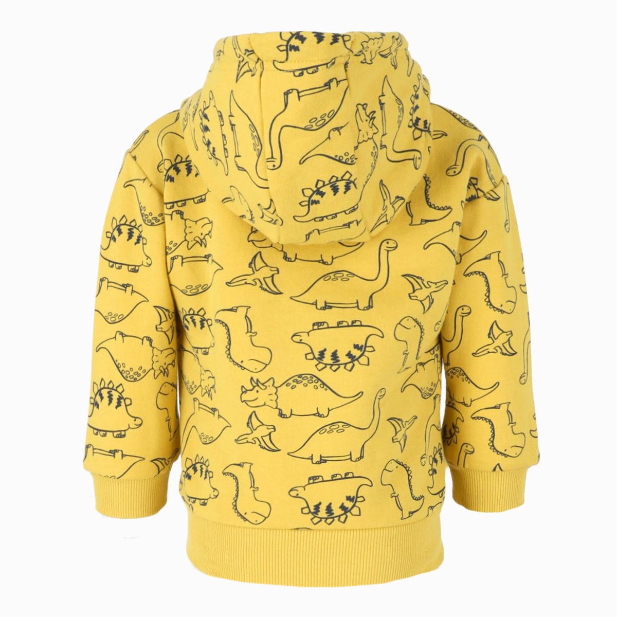 4KIDS - Polerón bebés con dinosaurios mostaza 4 Kids