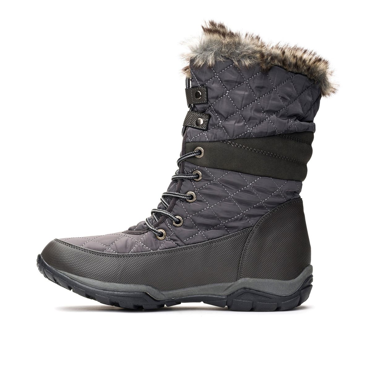 CHINITOWN - Bota Casual Mujer Roma Gris Chinitown