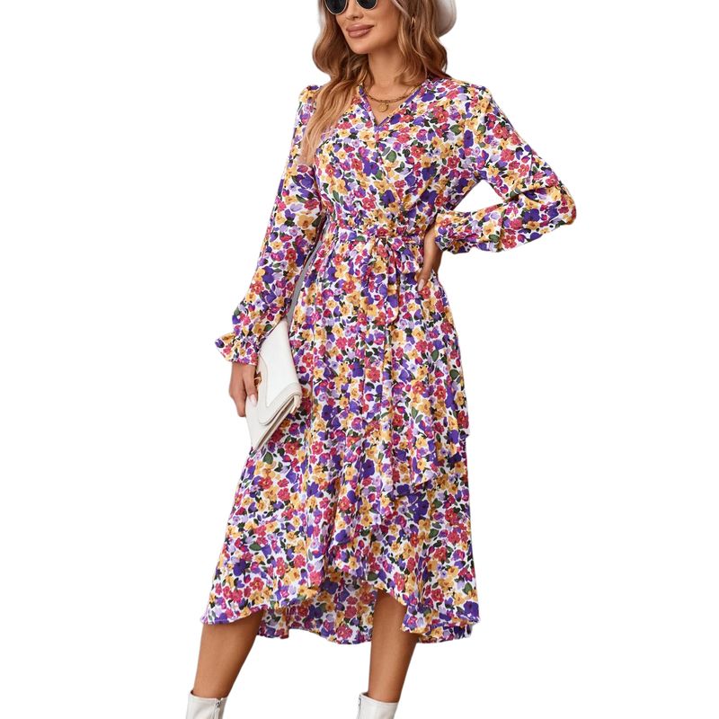 BLWOENS - Vestido Mujer - Violeta.-