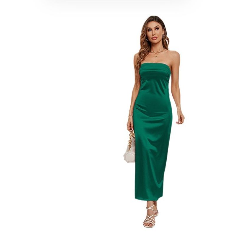 BLWOENS - Vestido casual para Mujer-Verde