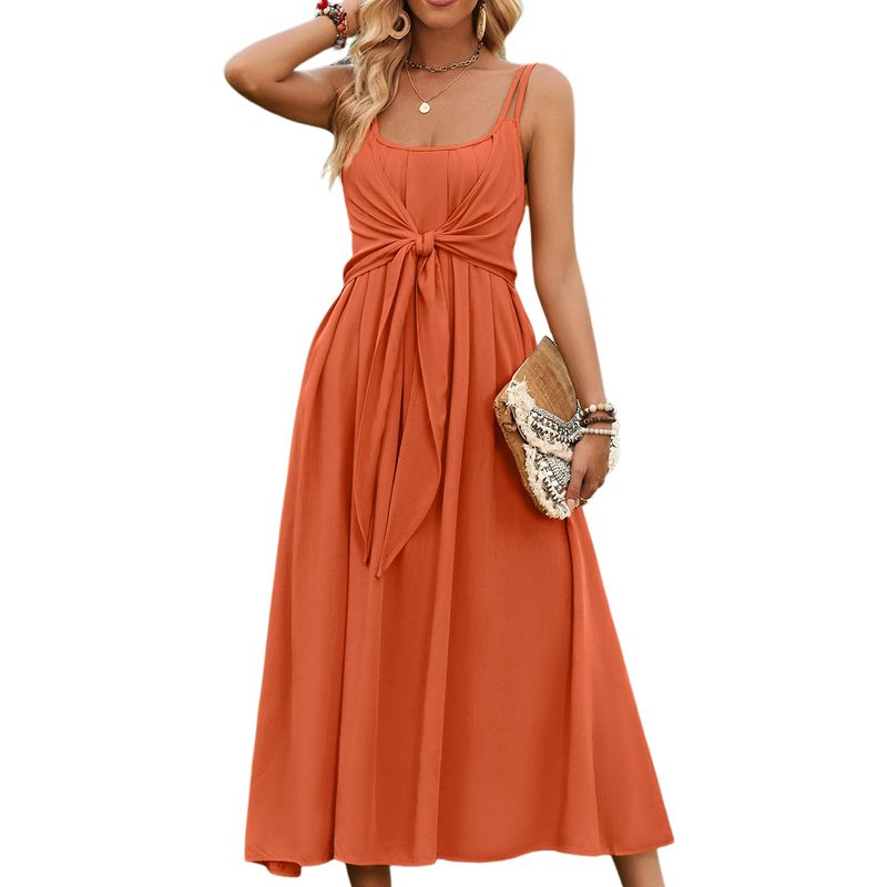 BLWOENS - Vestido Mujer - Naranja
