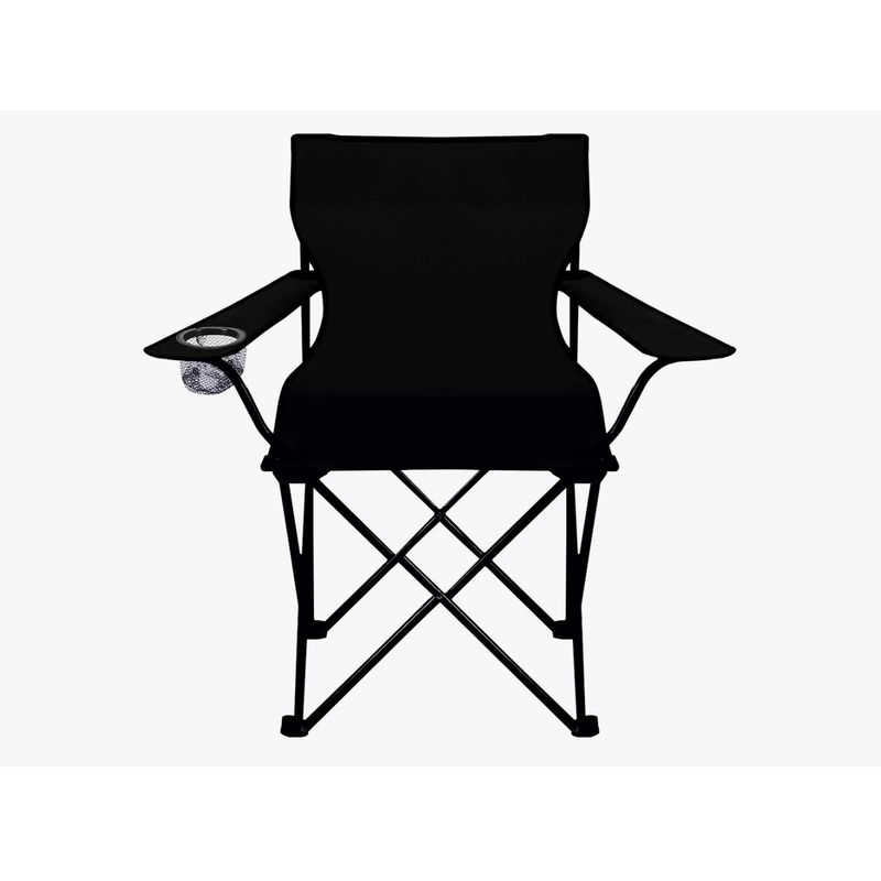 MOMO - Silla Plegable De Playa Camping Pesca Picnic Con Porta Vaso