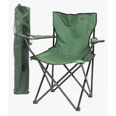 MOMO - Silla Plegable De Playa Camping Pesca Picnic Con Porta Vaso