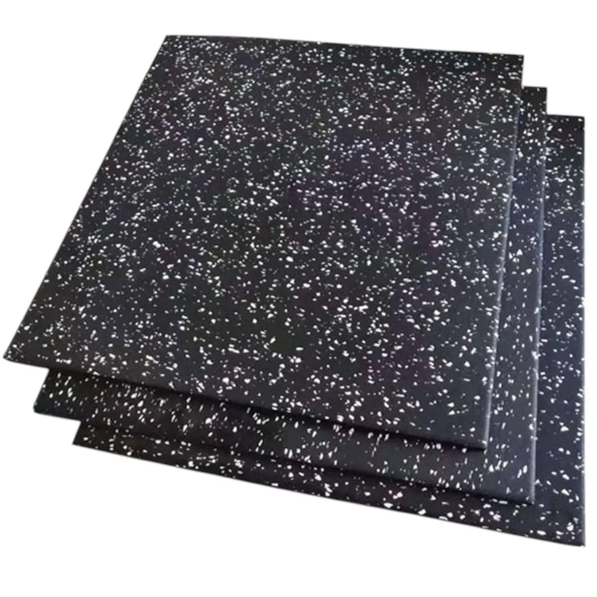 GENERICO - Piso Caucho Gimnasio 50x50cm X Grosor 25mm - Azul