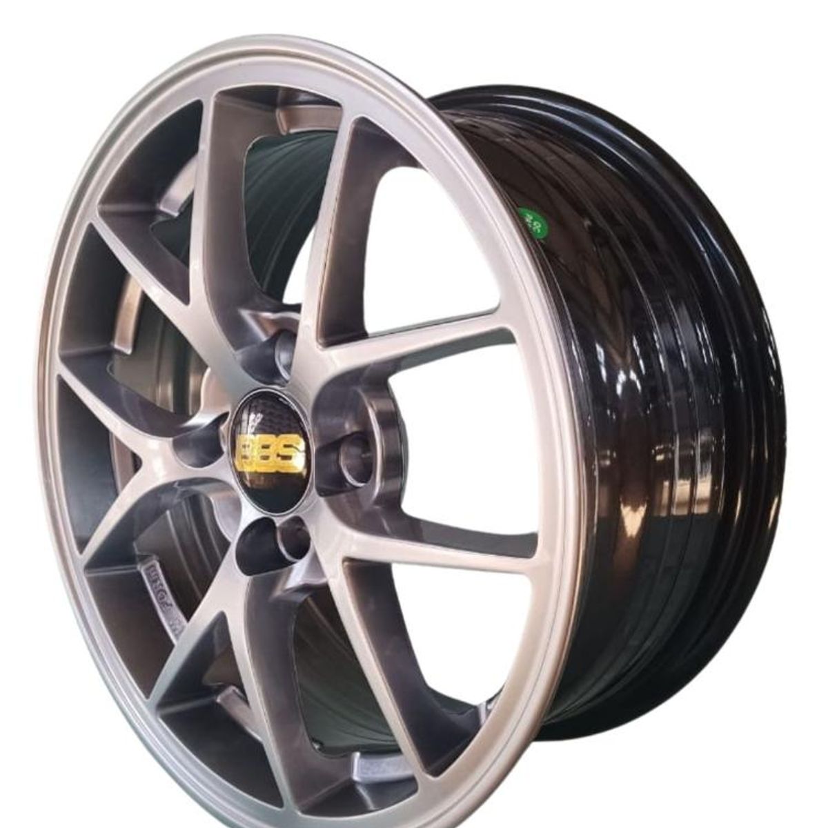 GENERICO - Juego de Llantas 15x65 4x100 Et40 hyper black 507