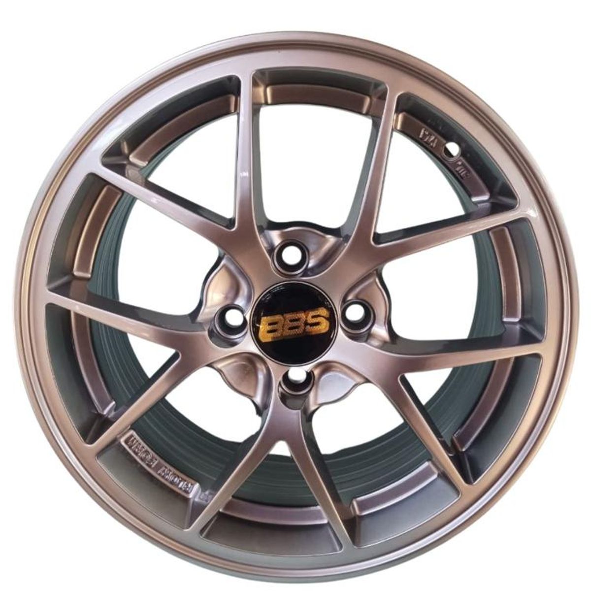 GENERICO - Juego de Llantas 15x65 4x100 Et40 hyper black 507