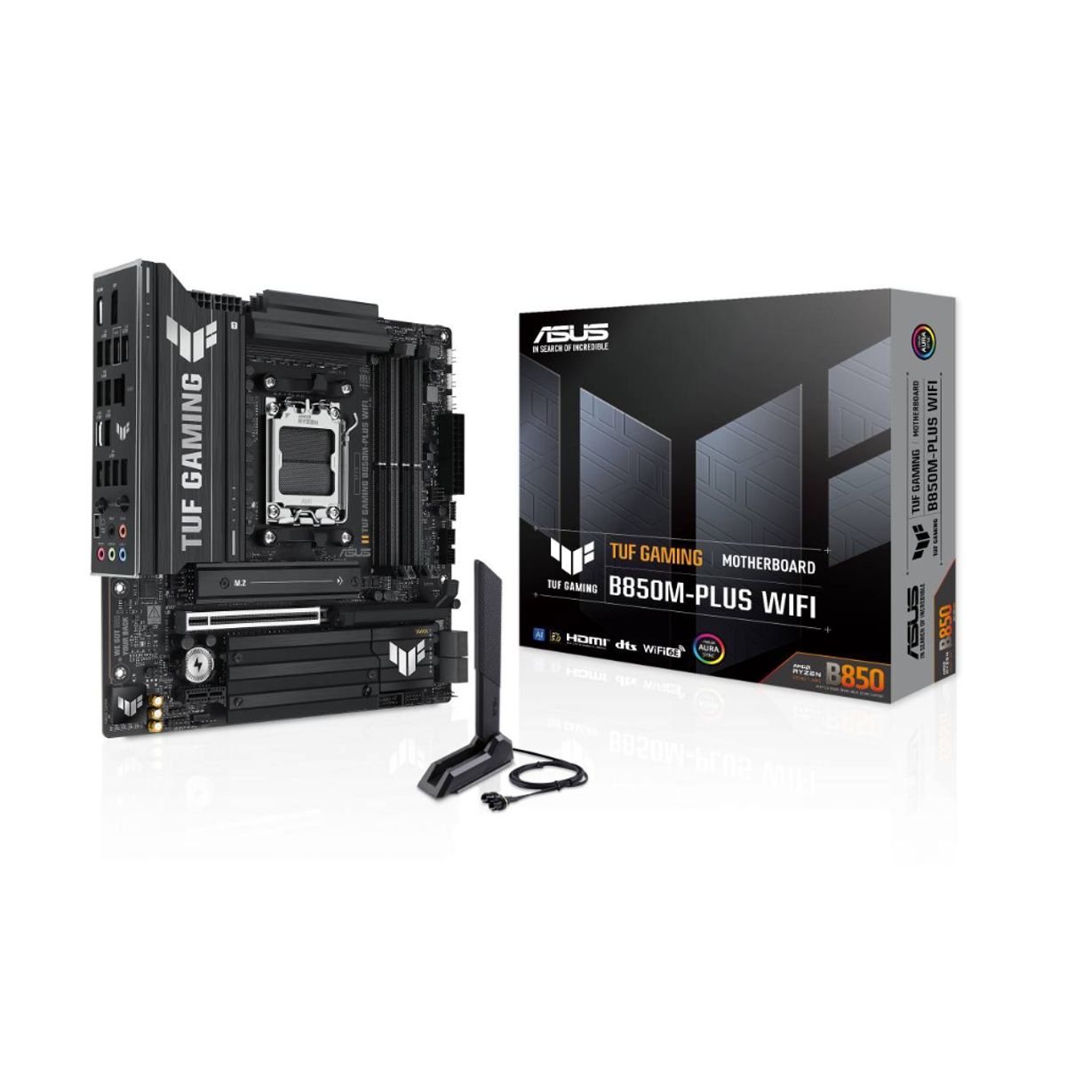ASUS - MB sAM5 AMD - ASUS TUF GAMING B850M-PLUS - 4x DDR5 - WiFi