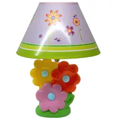 TEMPORA - Lámpara sobremesa infantil flores